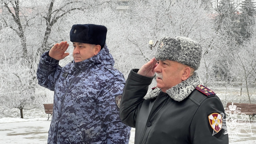 В Кабардино-Балкарии представители Росгвардии приняли участие в памятном мероприятии
