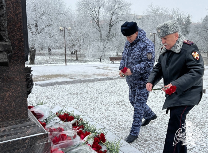 В Кабардино-Балкарии представители Росгвардии приняли участие в памятном мероприятии