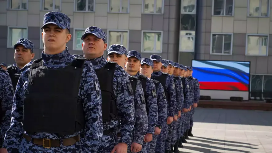 Главное управление Росгвардии по городу Москве запустило флешмоб к юбилею ведомства (видео)