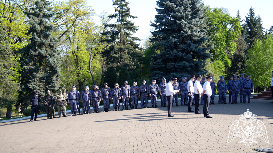В День Победы росгвардейцы приняли участие в обеспечении общественной безопасности в Кабардино-Балкарии