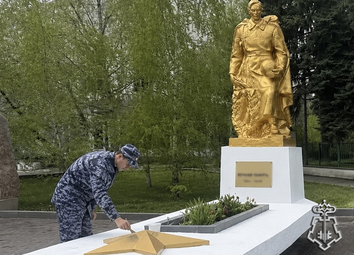 В Кабардино-Балкарии сотрудники Росгвардии продолжают участвовать в акции «На страже памяти»