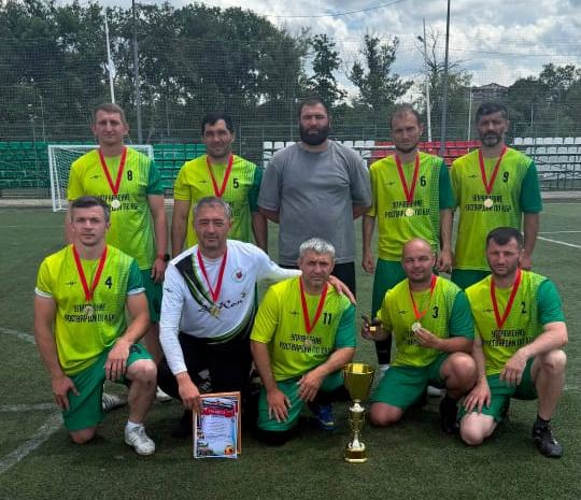 Росгвардейцы ИЗ Кабардино-Балкарии одержали победу на Чемпионате округа по мини-футболу