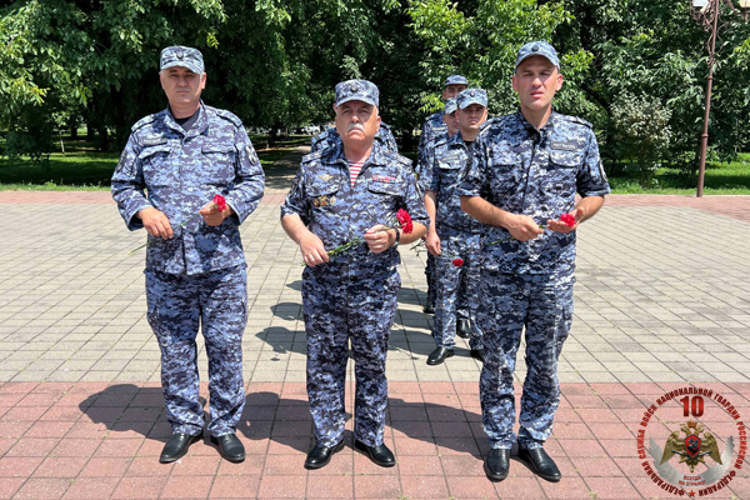 Росгвардейцы Кабардино-Балкарии почтили память погибших в Битве за Кавказ